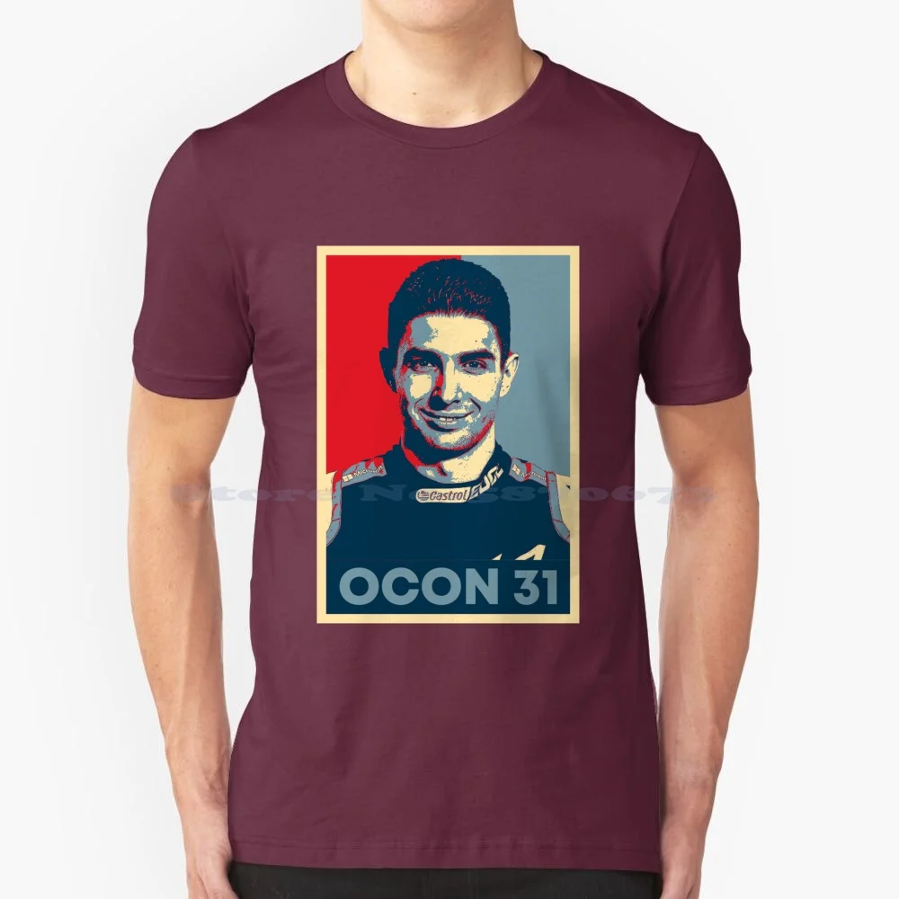 Esteban Ocon Hope T Shirt 100% Cotton Tee Esteban Ocon 31 French Driver