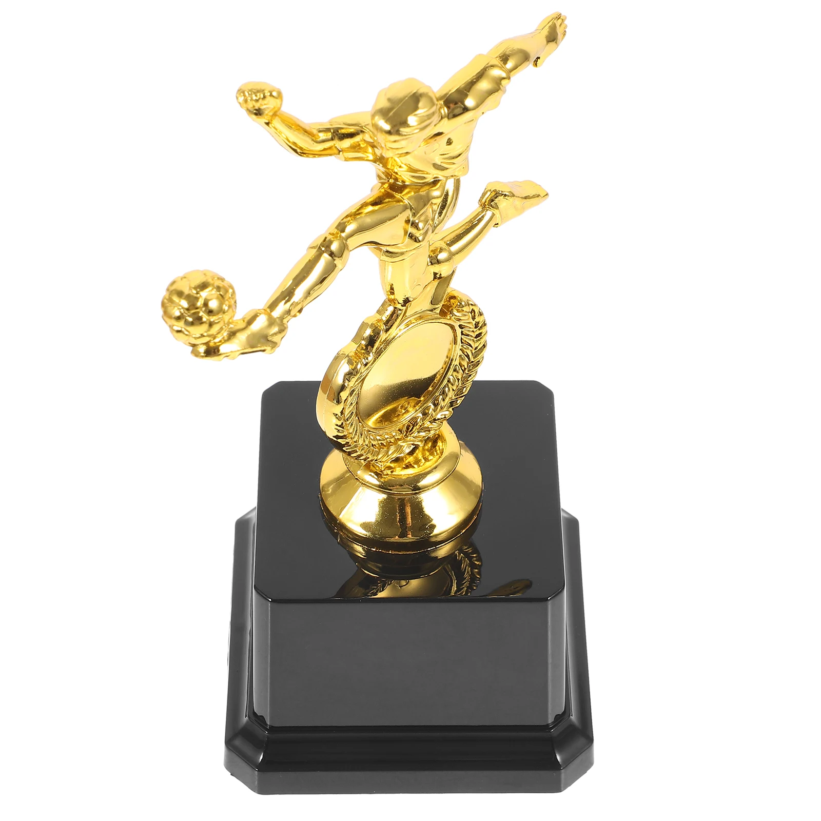 

Plastic Football Trophy for School Sports Events Small Soccer Trophies Desk Decor Novelty Award Kids Prize Quality