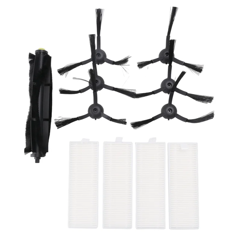 A94E-dla 360 odkurzacz robot S10 X100 Max wymiana części zamiennych akcesoria szczotka główna szczotka boczna filtr Hepa