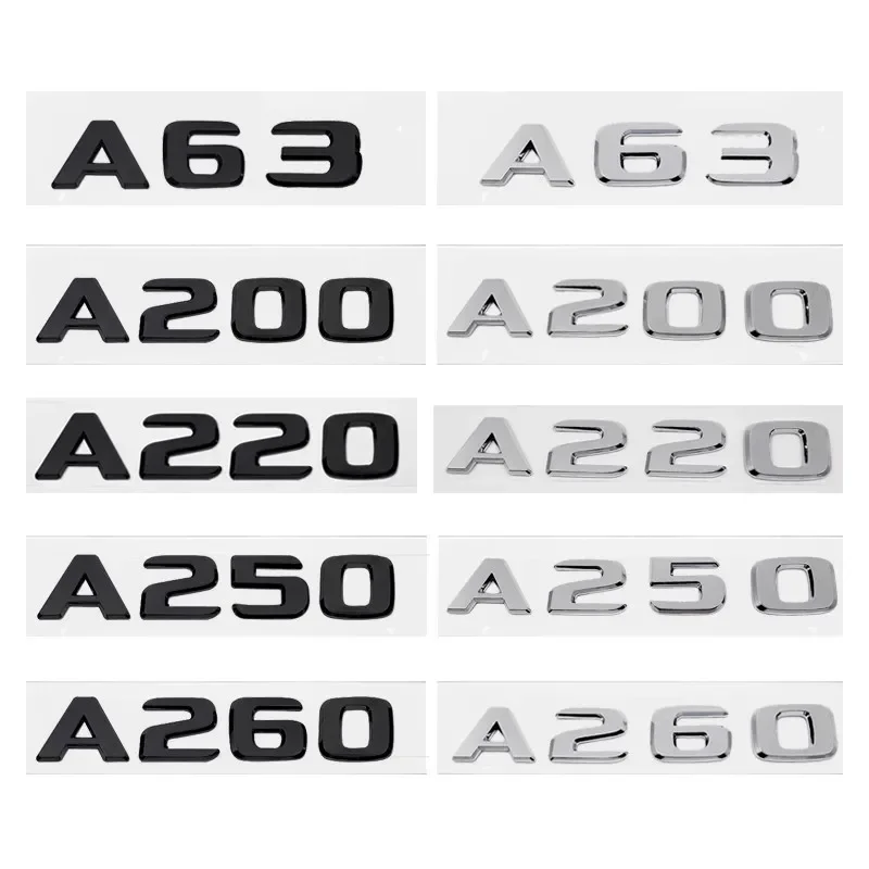 2017-2020 For  A Class W168 W169 W176 W177 A36 A35 A45 A63 A43 A160 A180 A200 A220 A250 A260 Rear Tail Emblem Logo