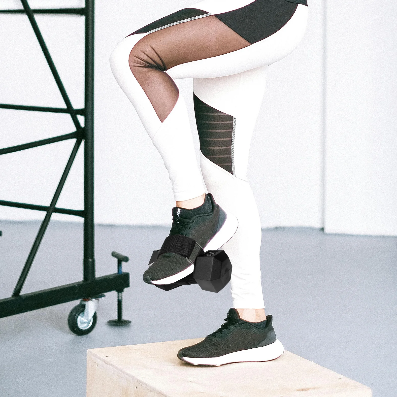 

2 pcs Adjustable Ankle Straps For Weight Lifting Leg Workouts Hamstring Exercise Home Gym Equipment Workout Straps