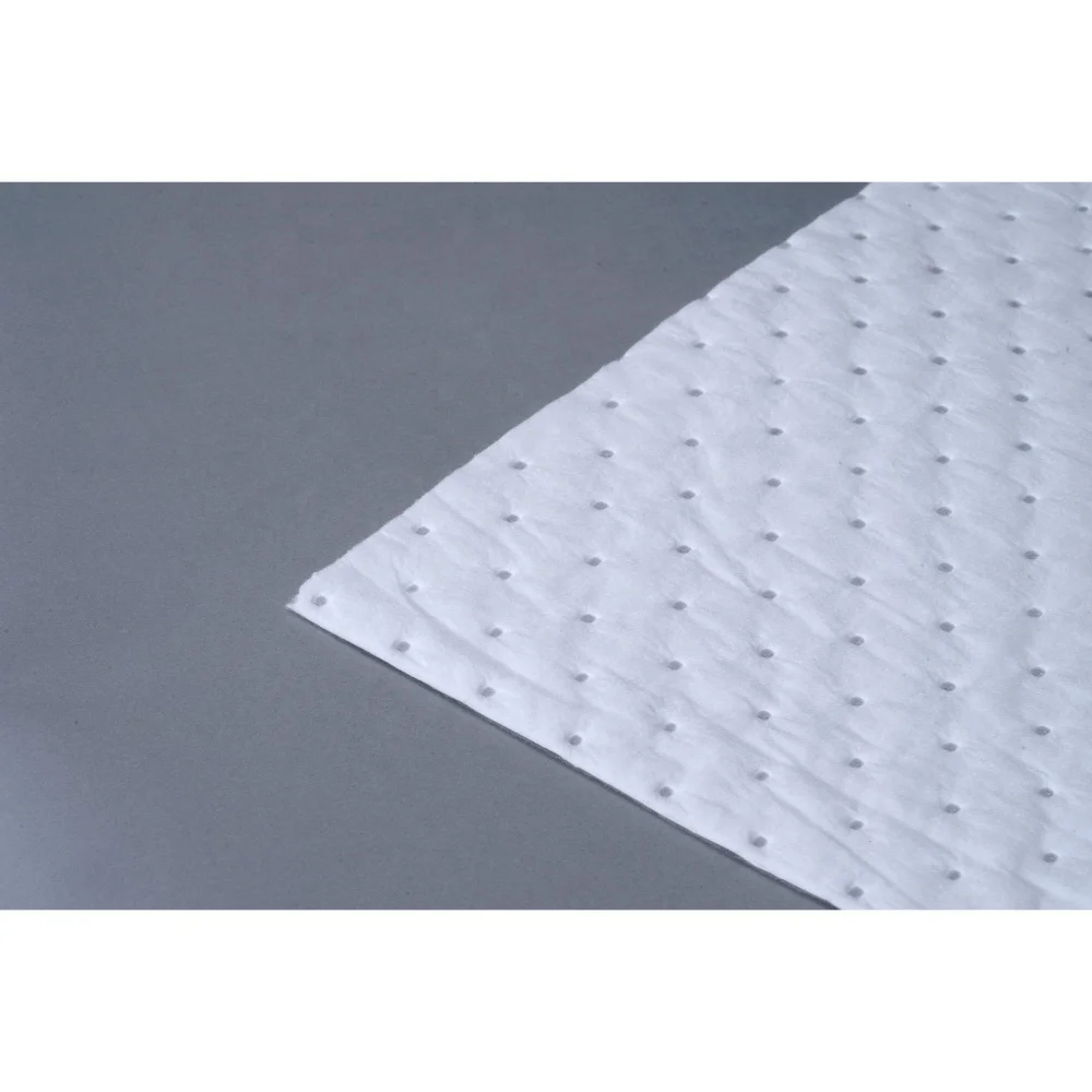 لفة حصيرة ماصة للزيت فقط من البولي بروبيلين، لفة حصيرة ماصة كيميائية، لفة سجادات ماصة عالمية