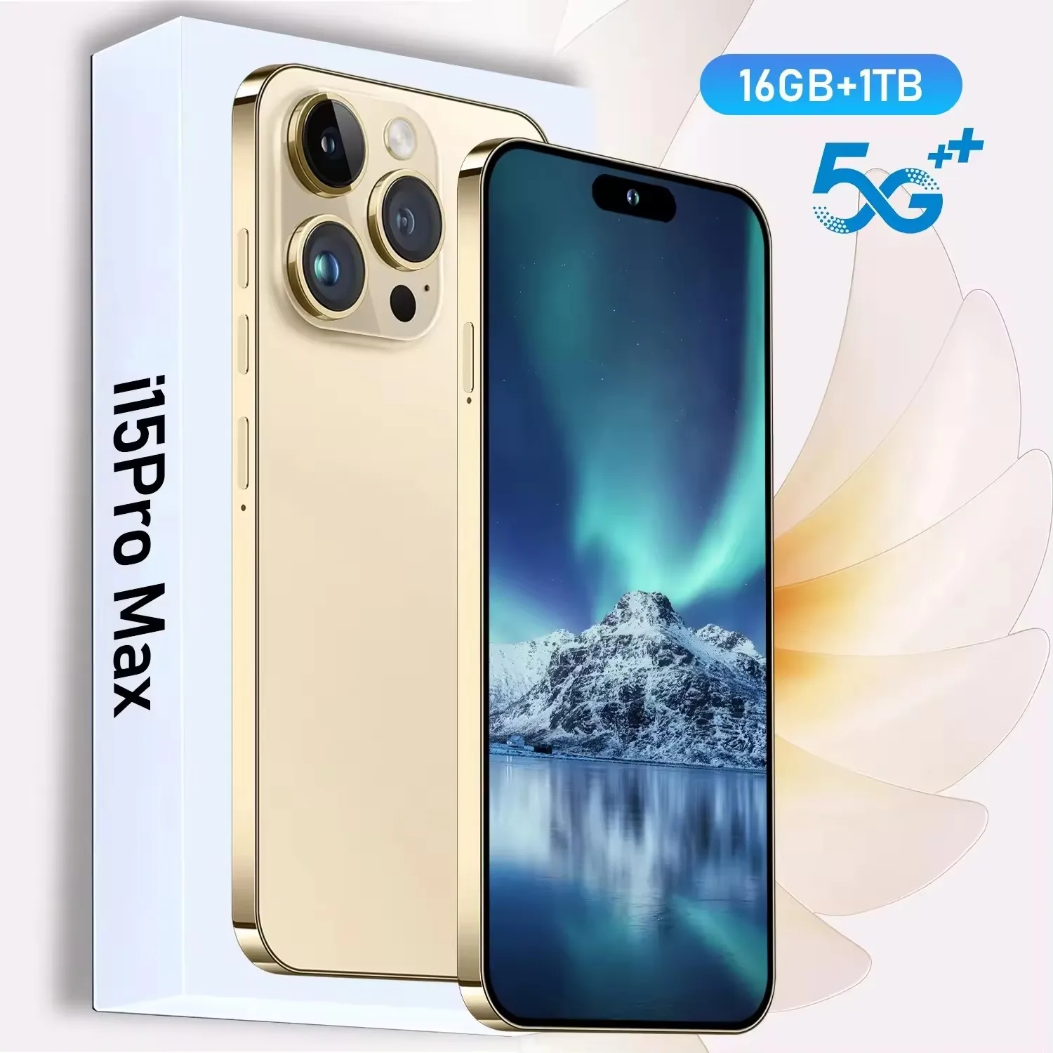 โทรศัพท์15 PRO MAX El ตรวจสอบต้นฉบับ16GB + 512GB 7.3นิ้ว5G สมาร์ทโฟน8800MAH เคลื่อนที่ชาร์จแบบเร็วโทรศัพท์