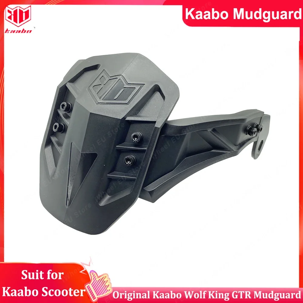 UK Kaabo Extended Fender Mudguard Suit for Official Kaabo Wolf King GTR 11 inch Electric Scooter Official Kaabo Part