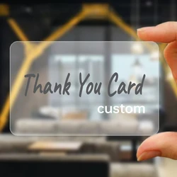 Free Deign Custom Thank You Cards Business Card Full Color Printing Gift Decoration Card Personalized Logo Wedding Invitation