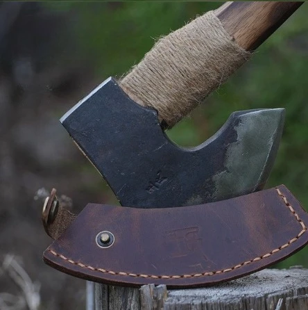 NEW Hand Forged Outdoor Chopping Wood Engineer Axe Multifunctional Self-defense Tactical EDC Tool