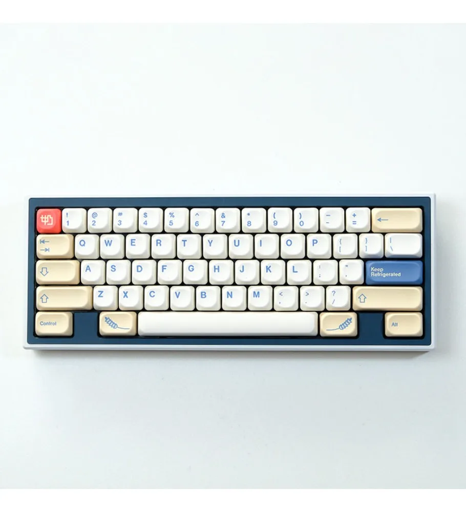 Keycap 140 keys small full set boxed GMK cartoon wind soy milk keycap MOA\ KOA highly cute hot sublimation PBT