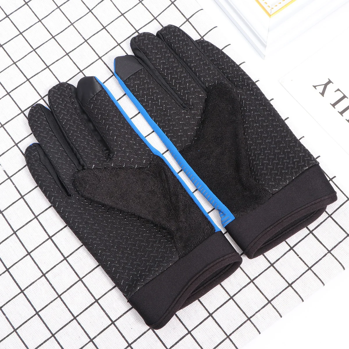 

Riding Gloves Non-slip for Swimming Snorkeling Outdoor Diving Blue Men and Women