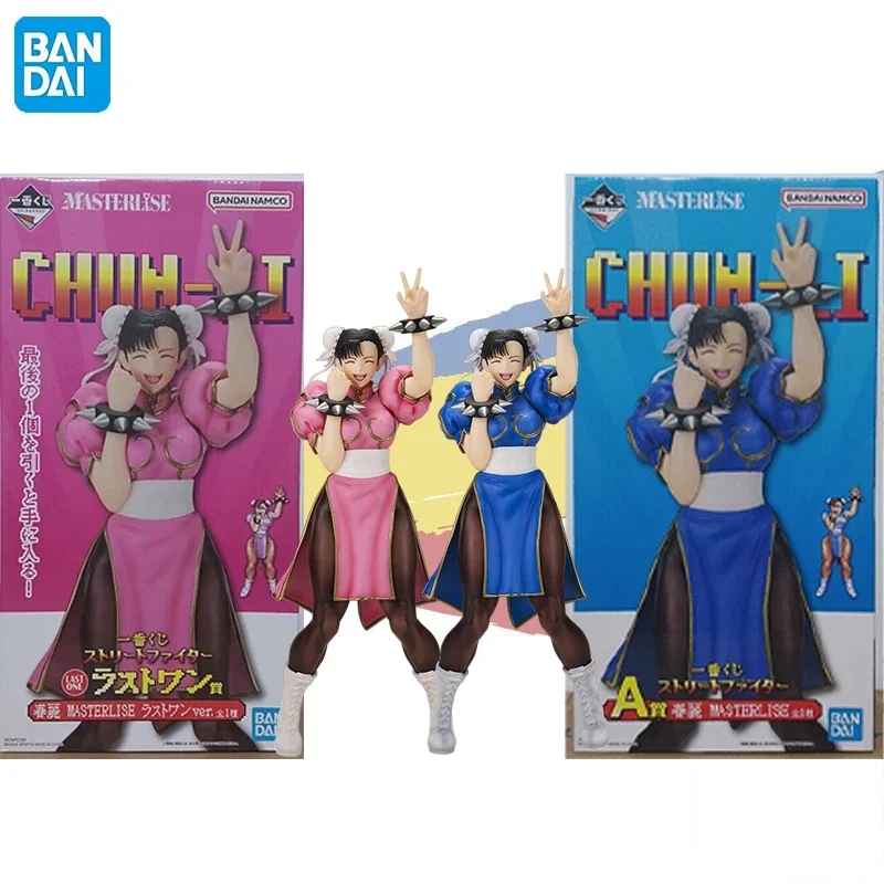 

В наличии BANDAI Ichiban Kuji Chun Li Фигурка MASTERLISE Аниме Фигурки Модель Подлинная игрушка 100% оригинал