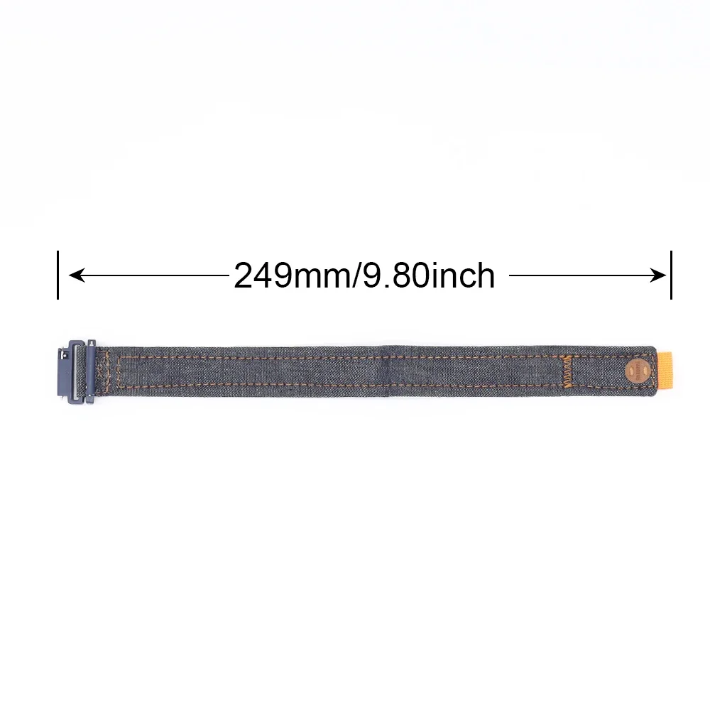 Strap For Samsung Galaxy Watch 7/6/5 Pro/Gear S3 44mm 40mm Nylon Cowboy Bracelet Correa 20mm 22mm Band For Huawei Watch 3/4 Pro
