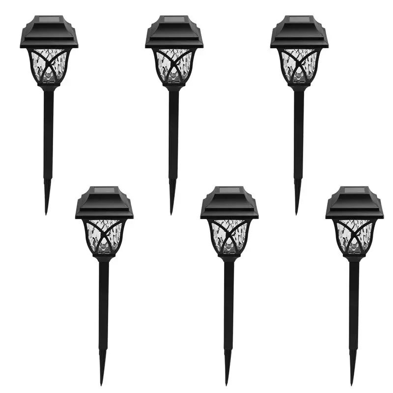 AWAH Solar Garden Lights Retro Antique Grid Lights Outdoor Garden Lights Atmosphere Lights Shadow Lights Atmosphere Lights