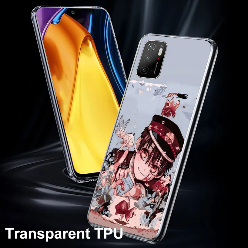 Toilet bound Hanako Kun Anime Phnoe Case for Xiaomi Poco X5 Pro X4 Gt X3 Nfc M5S M4 M3 M2 F3 F2 F1 Mi Note 10 Lite A2 A3 Unique