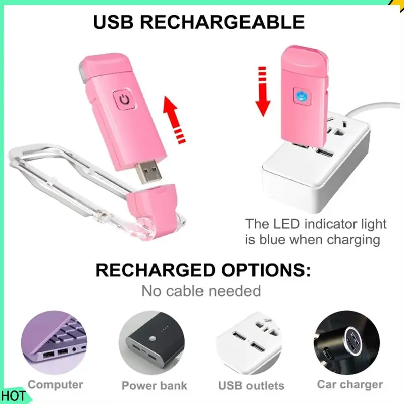 

AWAH USB Rechargeable LED Bookmark Book Lamp Flexible Bright Clip On Book Lights Mini Night Light For Eye Protection