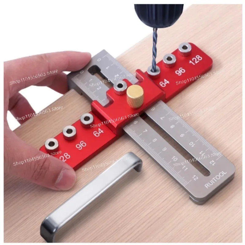 5-Inch cross-border hot-selling cabinet handle punch - upgraded cabinet installation gear handle