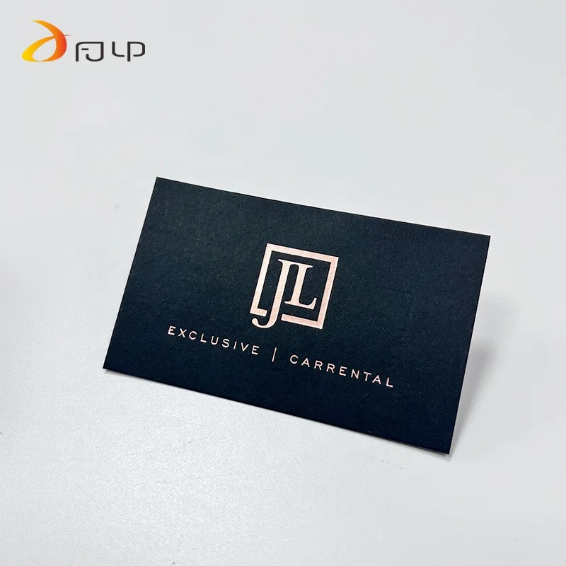 20 0.Zhang.Custom.Custom Logo business card Card Thank You Card foil with silver foil