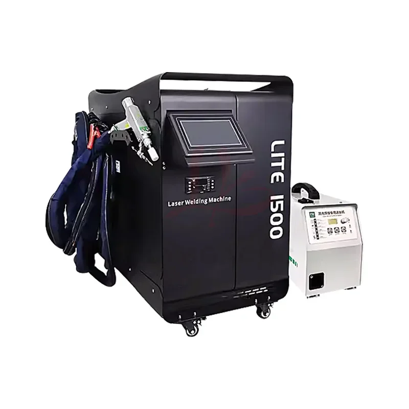 Handheld 4 in 1 Fiber Laser Welding Head Laser Welding Machine 1500W 2000W 3000W For Metal Oxides On Stainless Steel Surfaces