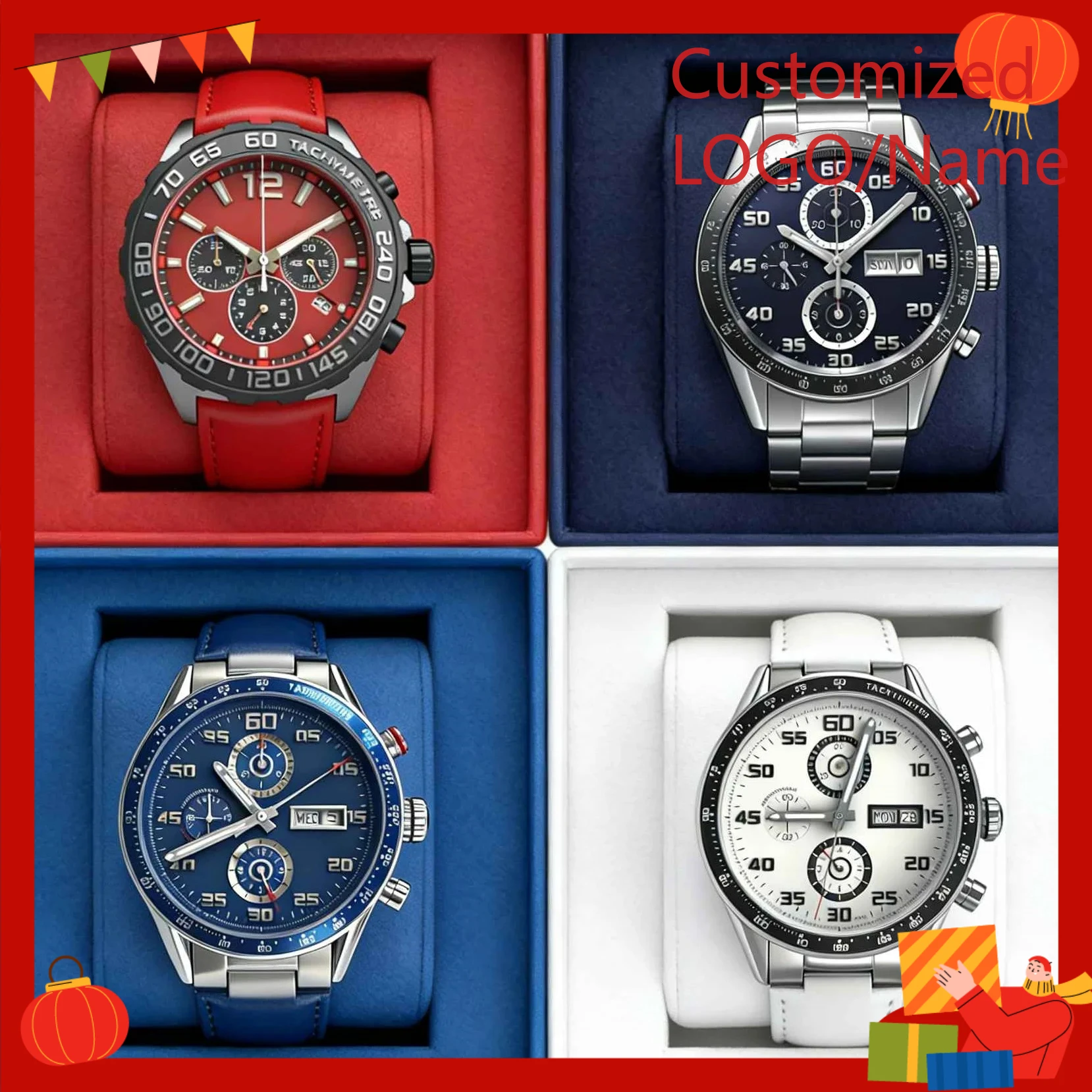 

A989 Store 43mm Men Watch in 904L Steel Quartz Movement Exquisite Heritage and Artisanal Excellence Customized Watches