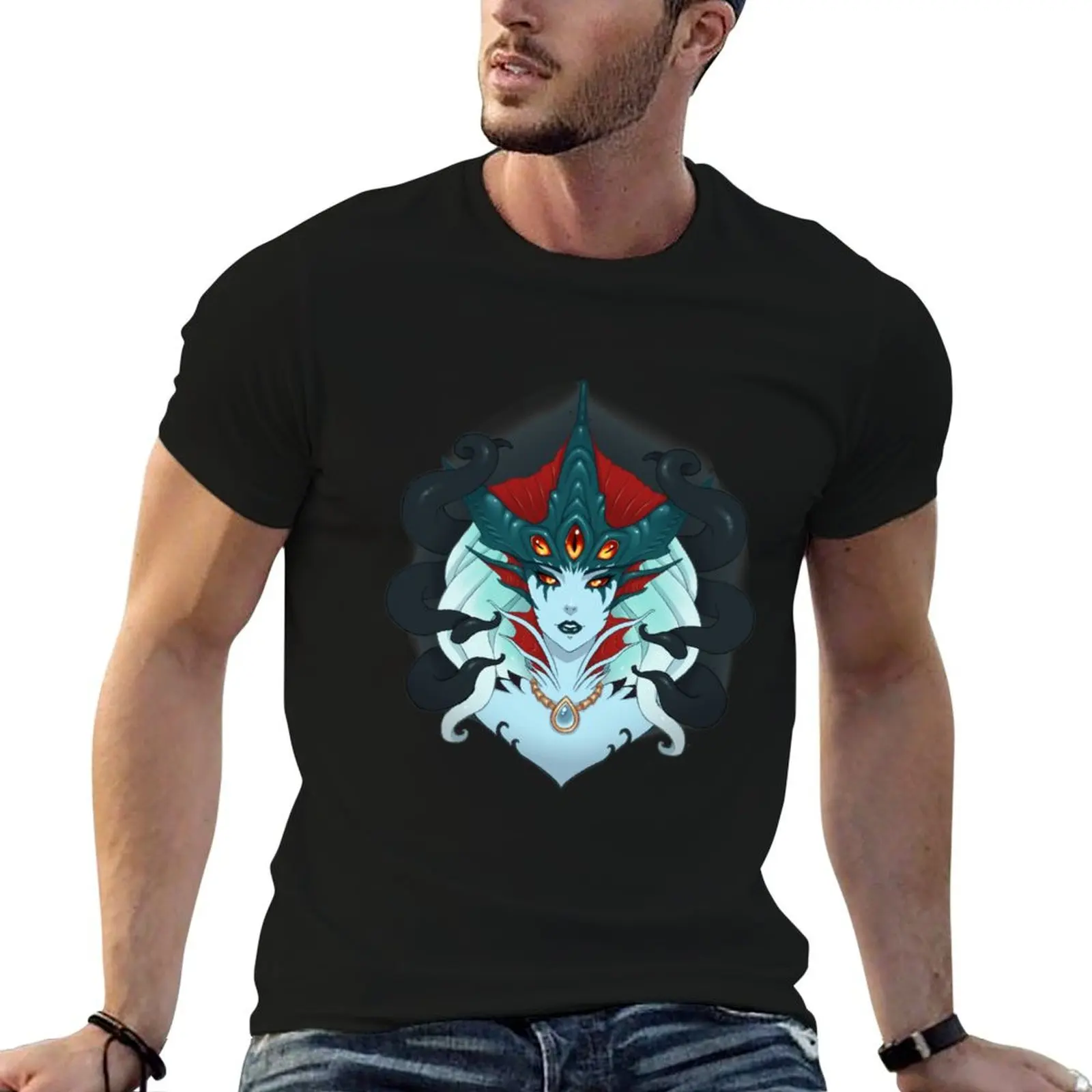 

Queen Azshara T-Shirt t shirt men 100% cotton luxury brand t shirts cotton 100% T-Shirt