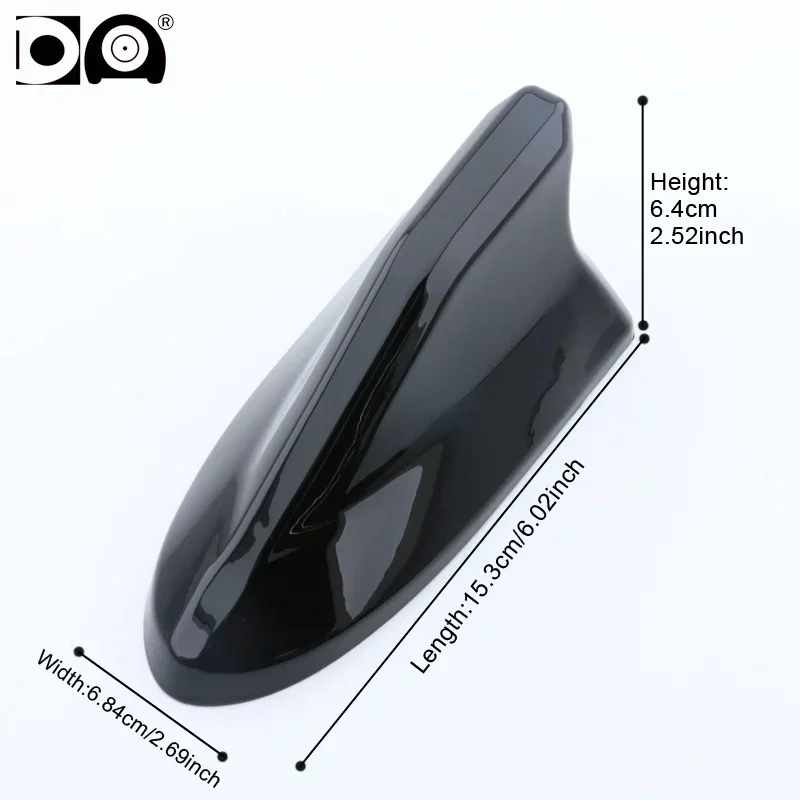 Universal 7D Shark Fin Car Antenna Auto Radio FM/AM Aerial Styling Suitable for Chevrolet Suburban Orlando Celta Cruze Onix