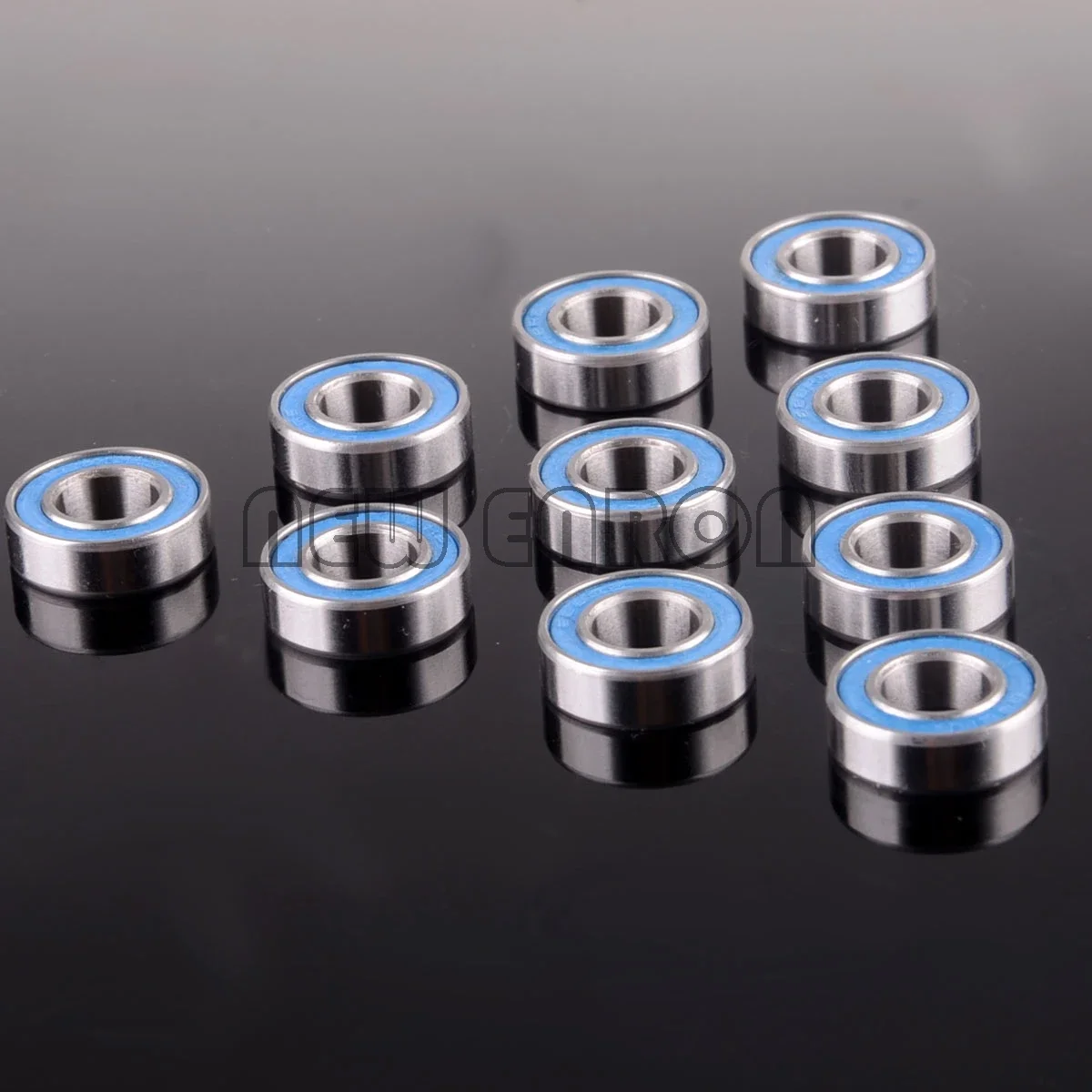 5x11x4mm MR115ZZ Chrome Steel Blue Rubber Sealed Ball Bearing Miniature Deep Groove For All RC Mode Cars Heli Planes 5*11*4MM