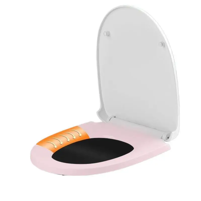Constant temperature smart toilet cover Household universal plug-in heating seat cushion ring Buffer toilet cover seat ring
