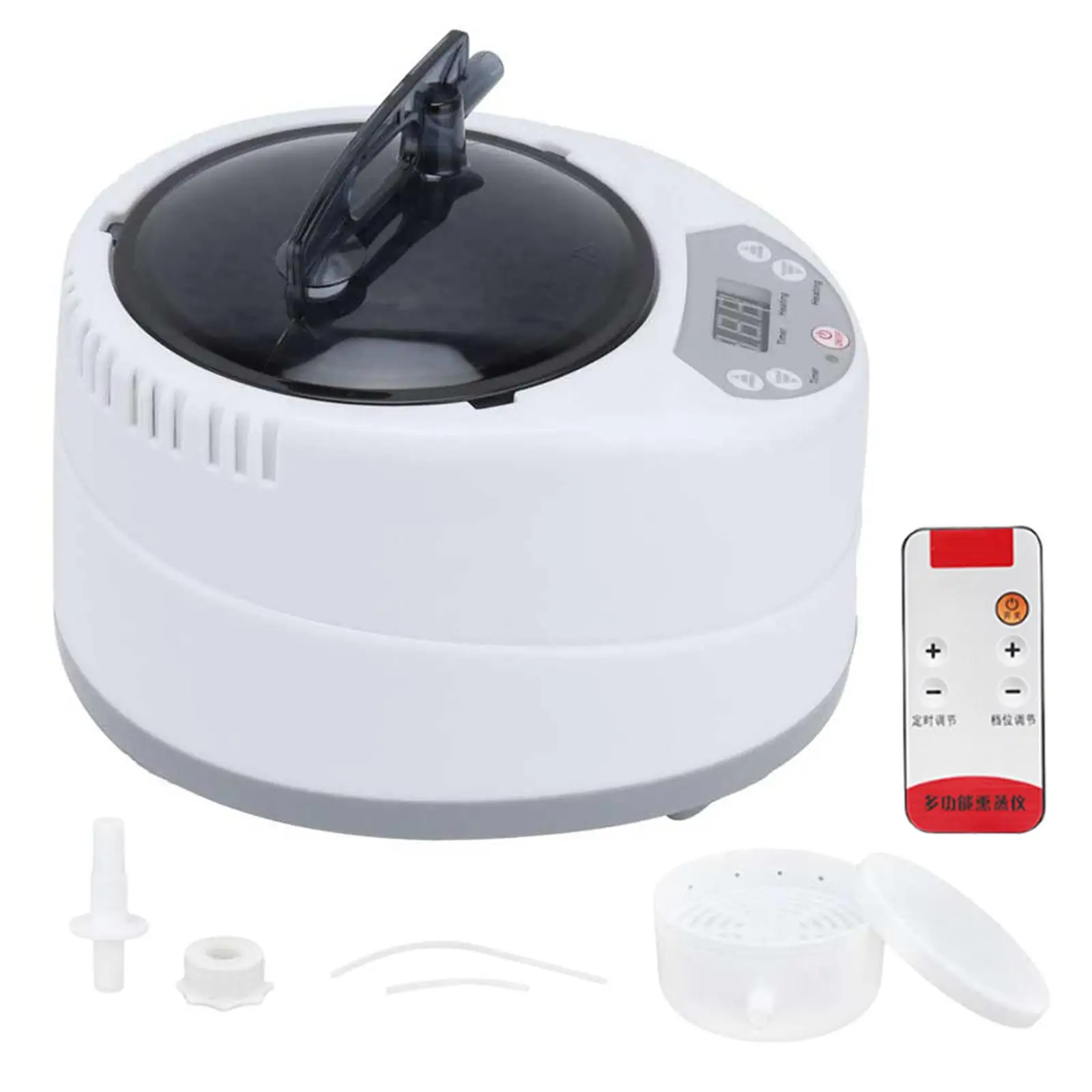 Sauna Steamer Large Capacity Portable Accessories Home SPA Fumigation Machine Lightweight EU Plug 3 L Steam Generator Steam Pot