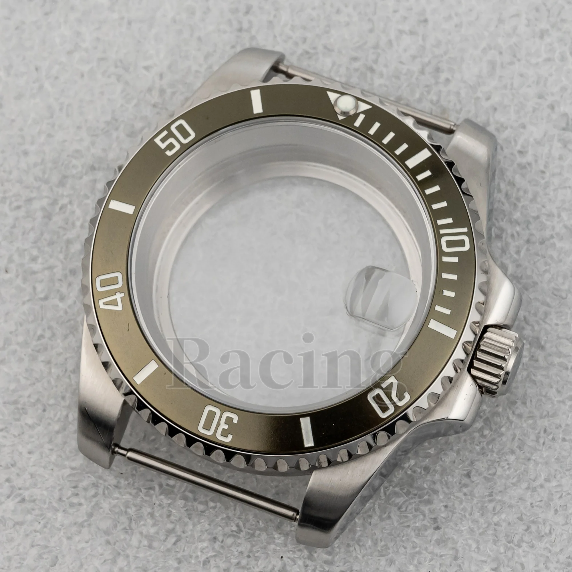 NH35 Watch Case Bezel for SUB GMT 40mm Case fit NH34/35/36 Mechanical Movement Watch Parts Sapphire Glass Case 10ATM Waterproof