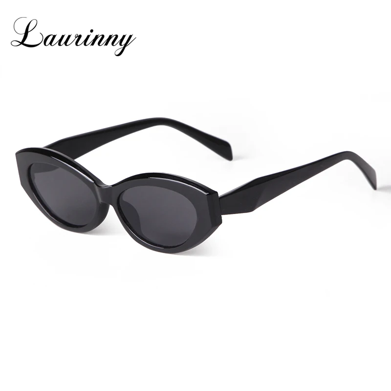 LAURINNY Trend Cat Eye Sunglasses Women Brand Designer 2024 Luxury Men Cateye Frame Sun Glasses Lady Narrow Shade Eyewear UV400