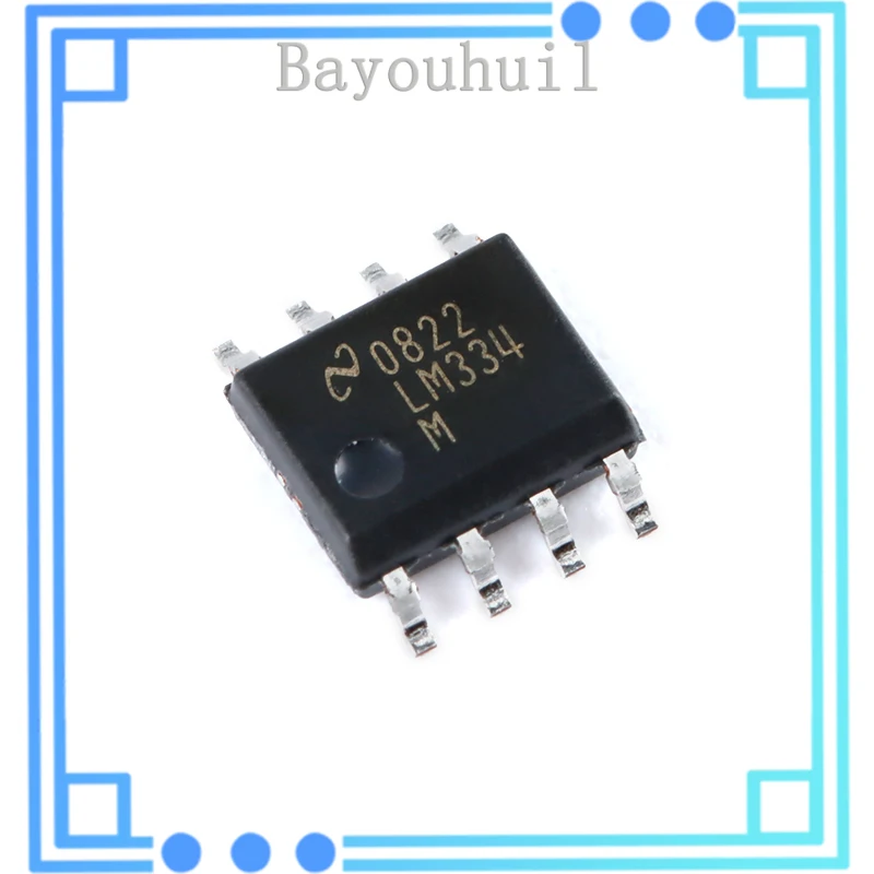 

10PCS Original Authentic Patch LM334MX NOPB SOIC-8 Adjustable Current Source IC Chip