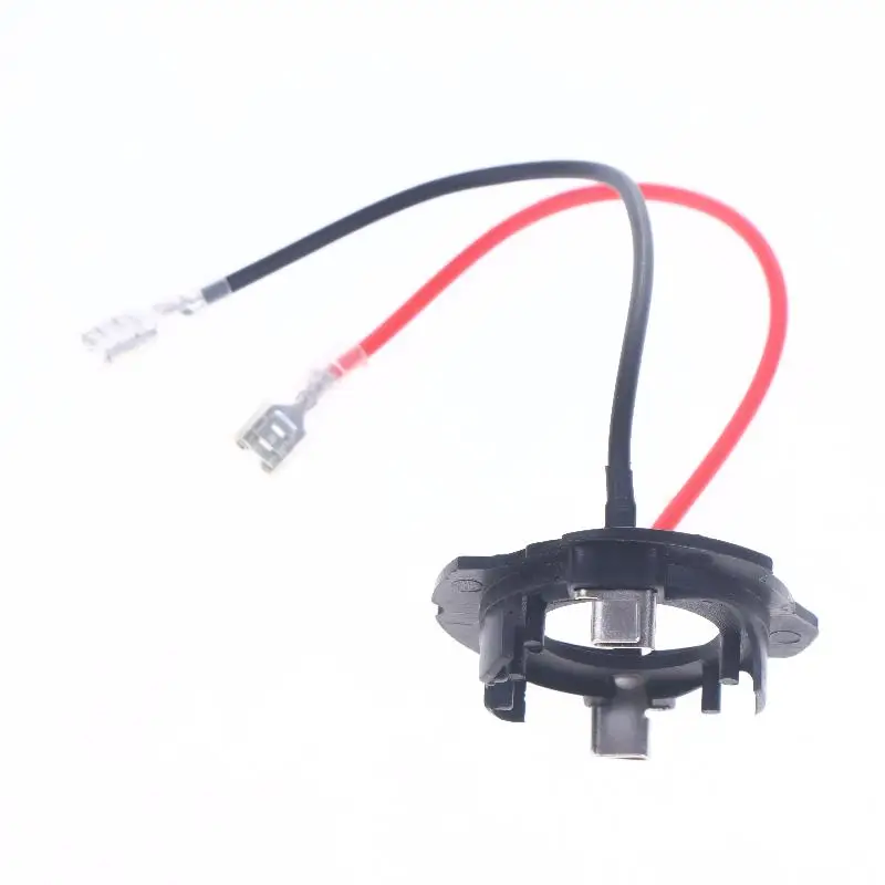 2Pcs For Golf 5 MK5  H7 LED Headlight Bulb Base Holder Retainer Lamp Base Headlight Accessories-Headlamp Socket Adapter