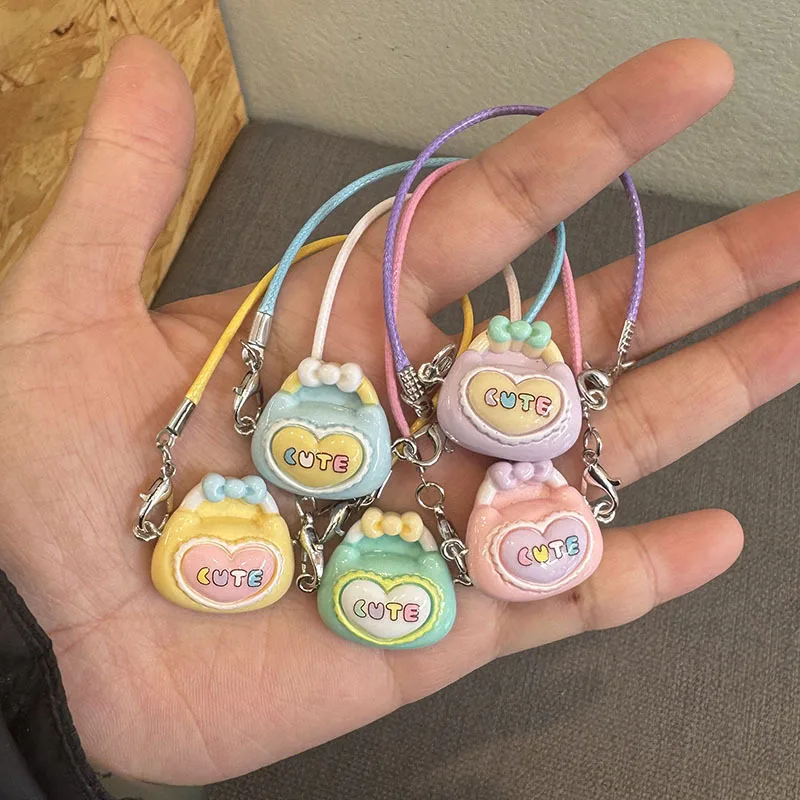 

15cm/17cm Labubu Doll Accessories - Mini Adorable Crossbody Bag Models & Neck-Hanging Plush Pendants