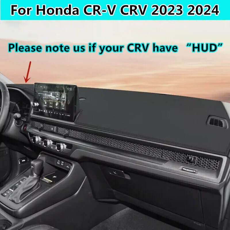 

Автомобильный кожаный чехол для приборной панели, защитный коврик для Honda CR-V CRV 2023 2024
