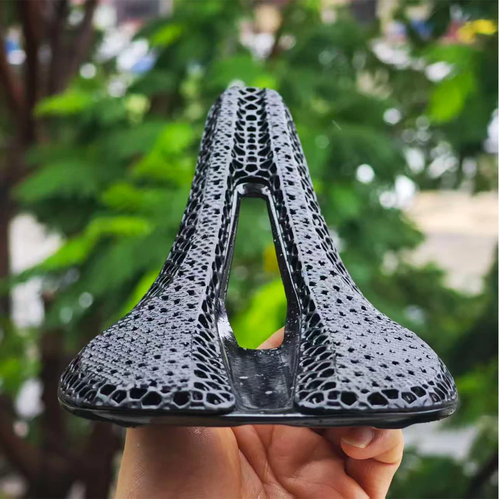 GOLDIX Fahrradsattel aus Carbon, 3D-Druck, ultraleicht, für Rennrad, MTB, Rennsattel, Fahrradkissen, hohl, atmungsaktiv, Fahrradteile – Detail 9