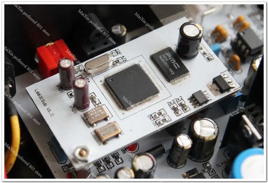 CM6631 24bit 192k USB asynchronous daughter card used with L4399DAC decoding