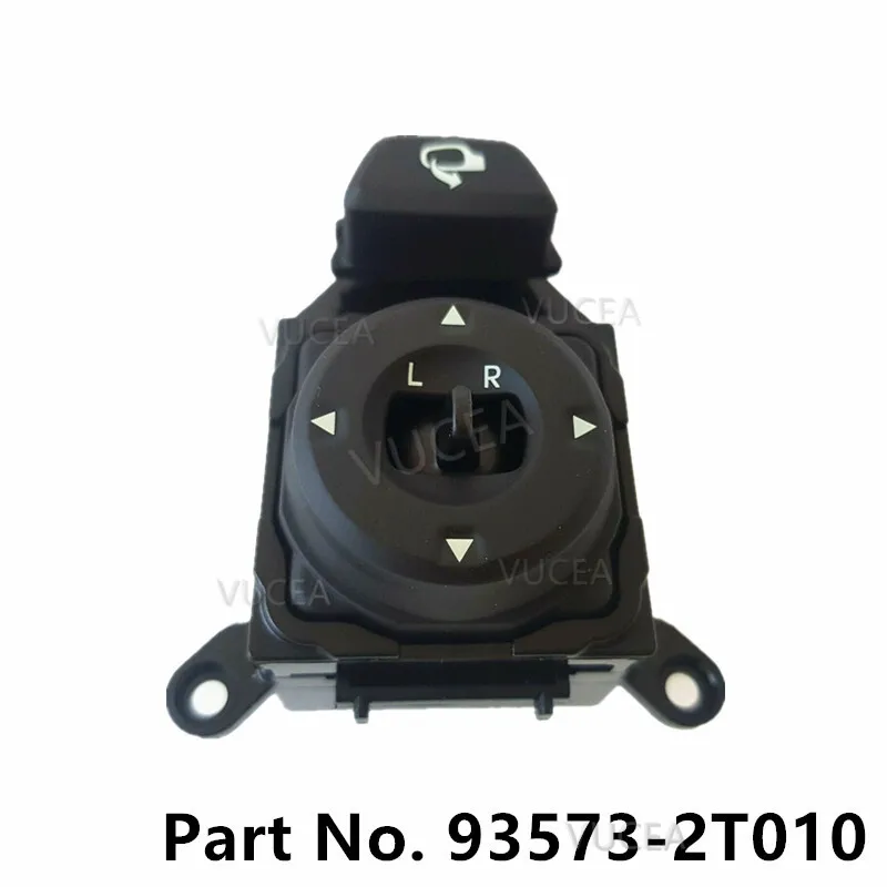 

Angle Adjustment Control Switch Button Of Car Reversing Mirror For 2010 ~ 2015 KIA Optima 935732T010 93573-2T010 Switch Assy-O/S