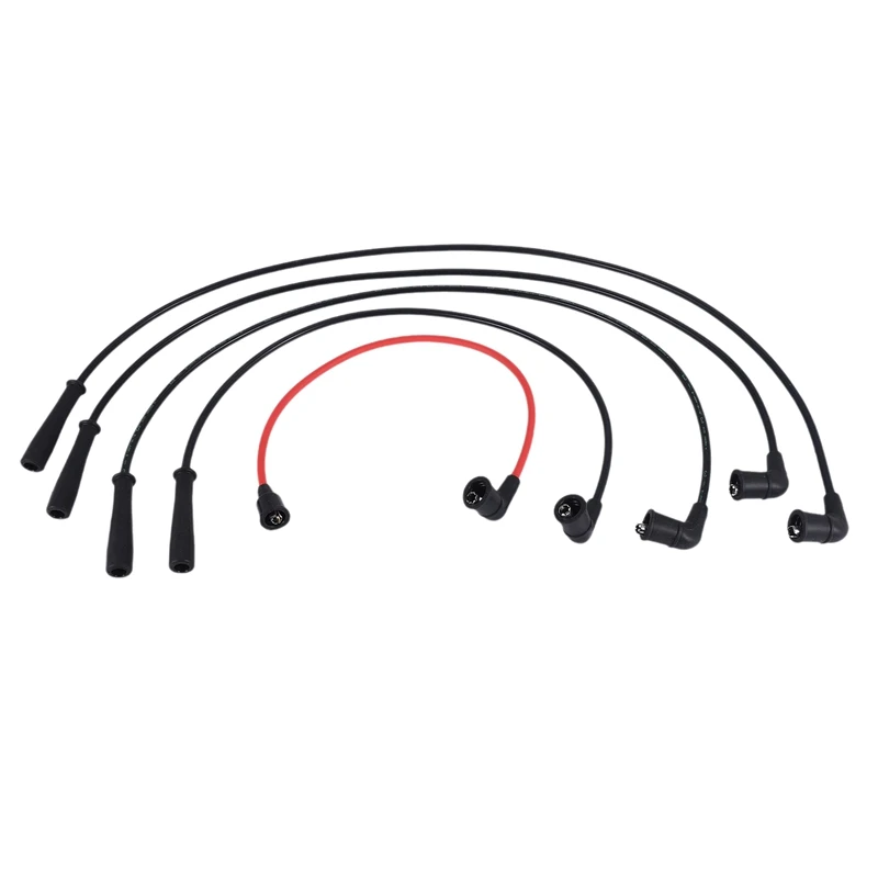 

Spark Plug High Tension Cable Wires Set For Mitsubishi Pajero Montero 2 II 4G54 V12W V32W MD997698