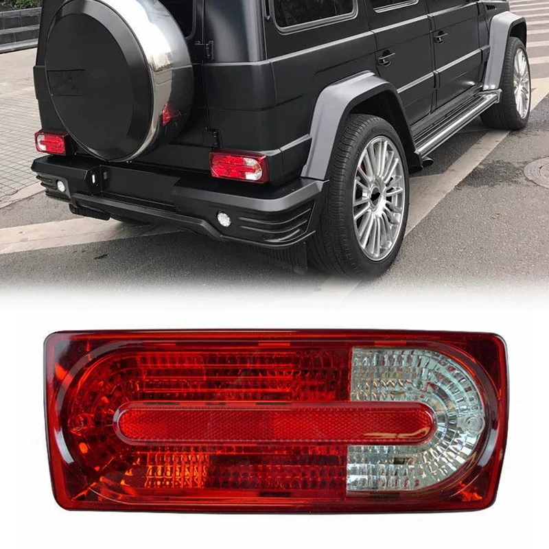 

Car Rear Bumper Tail Brake Stop Light Lamp Stop Signal Red For Mercedes-Benz GCLASS W463 1990-2018