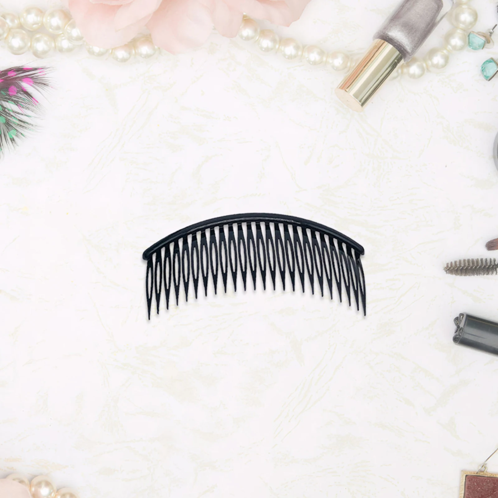 

48Pcs Durable Plastic Hair Combs for Styling 24 Teeth Side Hair Combs for Women Girls Accessories Bangs Comb Slide Bun Holder