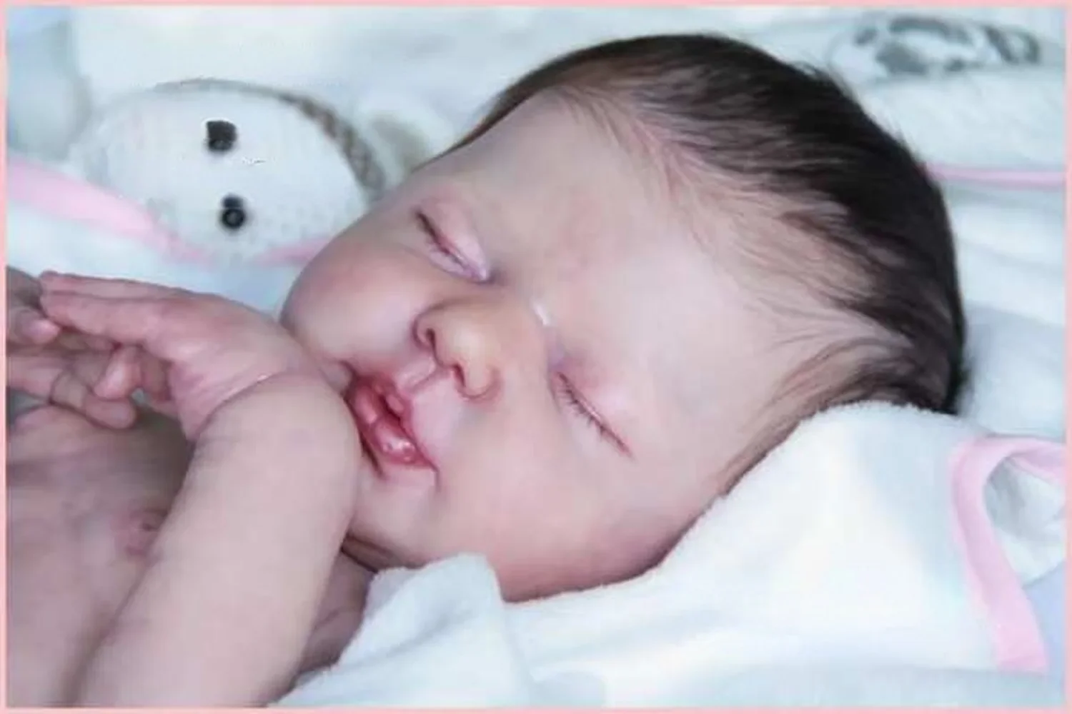 19inch Unpainted Reborn Doll Kit Valentina By Elisa Sleeping Bebe