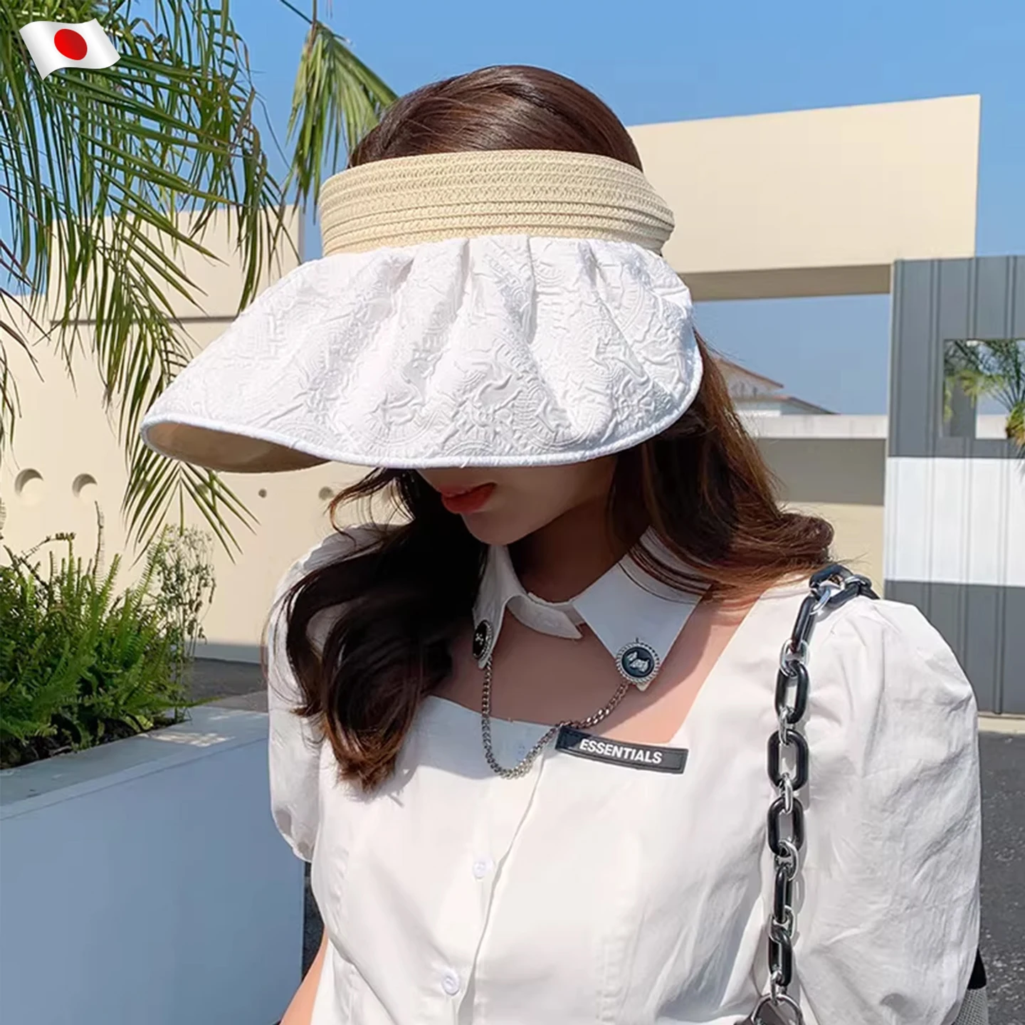 chapeau-de-protection-solaire-pour-femme-sport-de-plein-air-visiere-large-protection-uv-couvre-visage-nouveaute-ete-2026