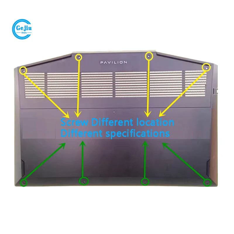 

NEW ORIGINAL Laptop Bottom Cover Case Screw for HP Pavilion 5 6 Plus 17-CD 17T-CD TPN-C142