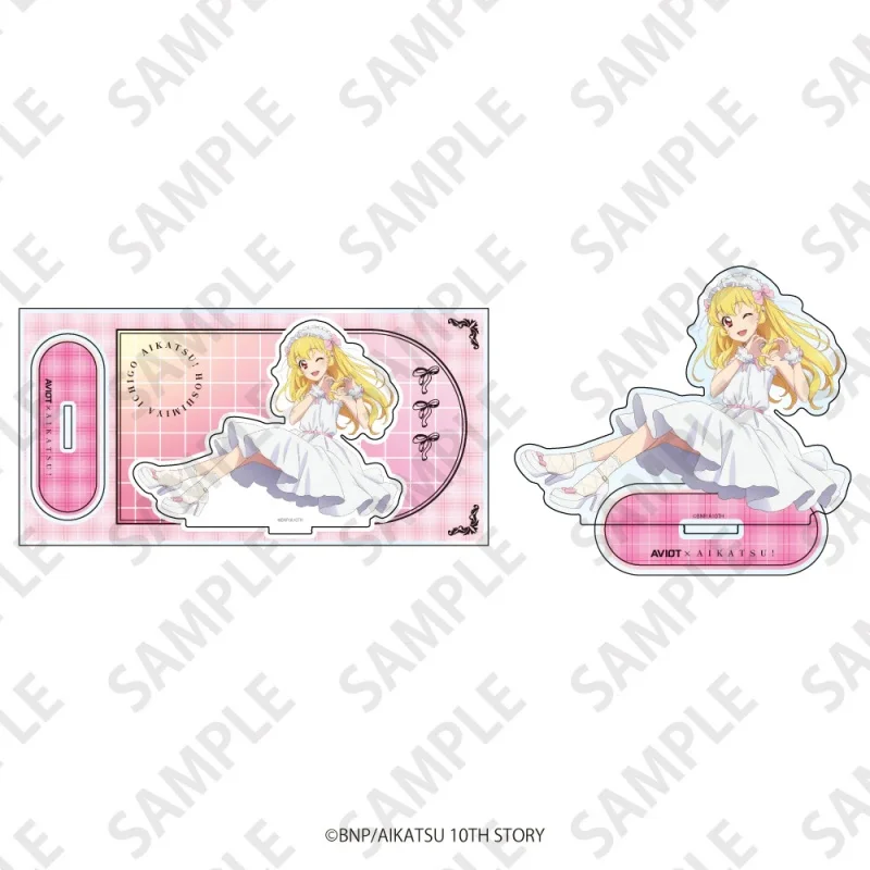 Anime Aikatsu Sumire Hikami Kaede Mizuki Kanzaki Akayi Ichigo Hoshimiya Acrylic Standing Sign Board Gifts For Friends