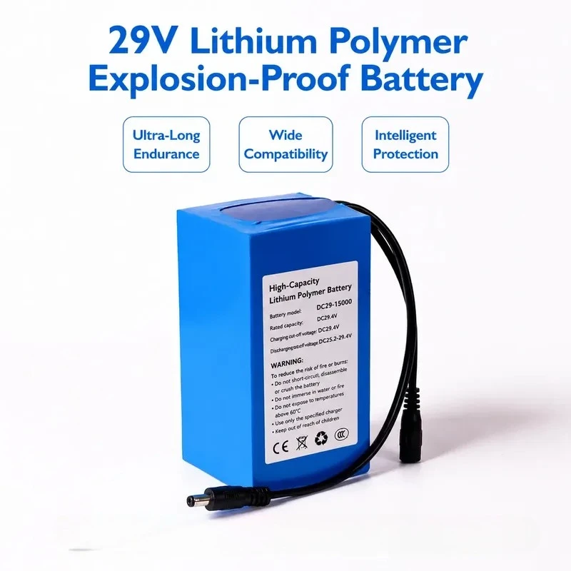 29V Chivas Electric Sofa Seat Battery for 24V Polymer Lithium Rechargeable Lifting Table Mobile Power Supply