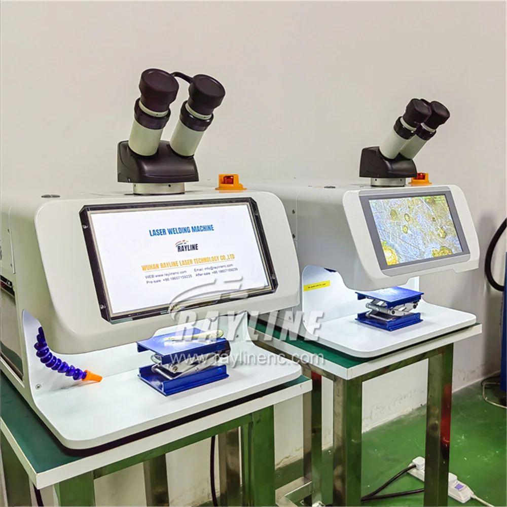 Hot Sale 200W Mini Jewelry Laser Welding Machine Ring Pendant 13.6'' Touch Screen with CCD Laser Soldering Welder LASER MACHIN