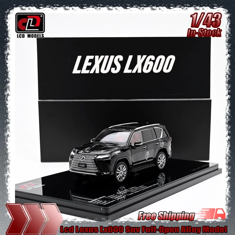 

Новый в наличии ЖК-дисплей 1:43 Lexus Lx600 Suv, полностью открытый сплав, миниатюрная литая модель автомобиля, индивидуальная коллекция, детские игрушки, подарочные украшения