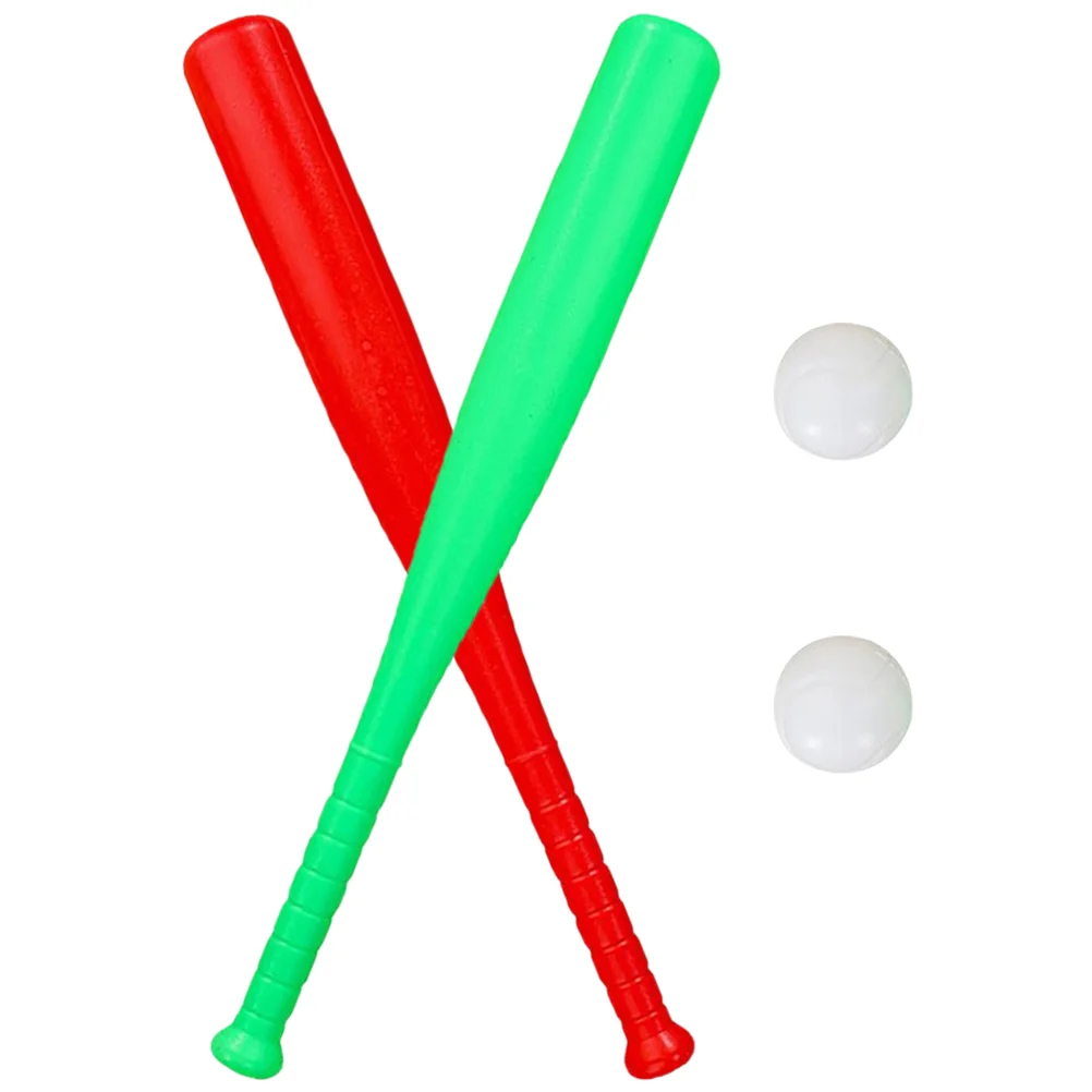2 Sets Outdoor-Training, Baseballschläger, Requisiten, Spielzeug für Kinder, Kleinkinder, Hof