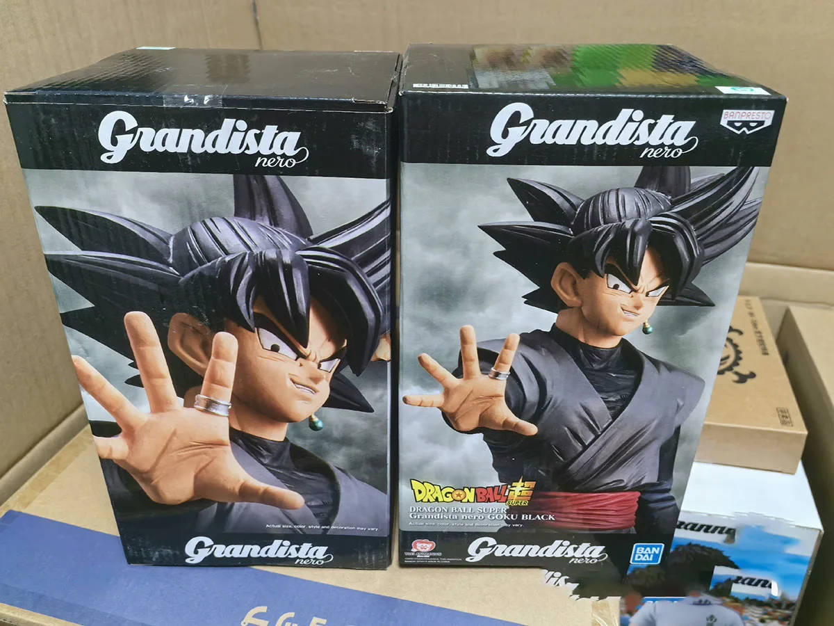 100% Original in Stock Bandai Spirits Clearise Dragon Ball Super Goku Black Anime Figure Collection Series Model Toys Garage Kit