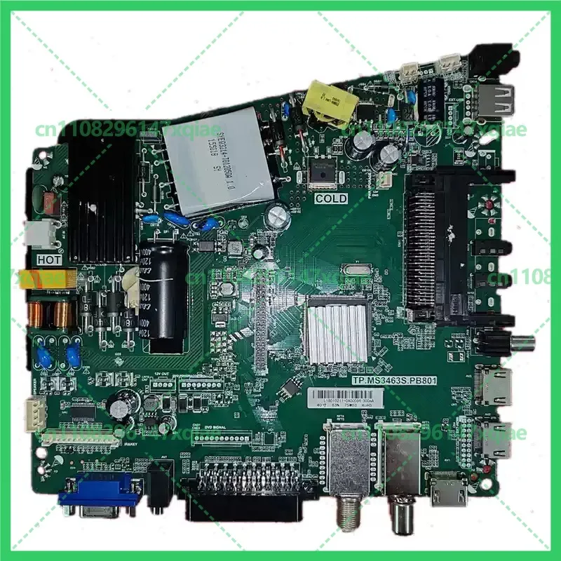 Used For TP. MS3463S. PB801 TV Mainboard Blue Transformer Dual Tuner SD CI Interface 94V LCD Control Board Repair Component