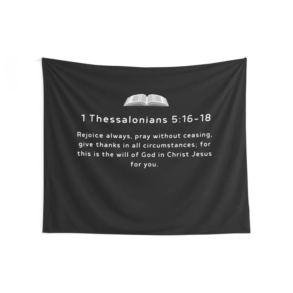 

1 Thessalonians 5:16-18 Tapestry Mushroom Outdoor Decor Room Decor Korean Style Tapestry