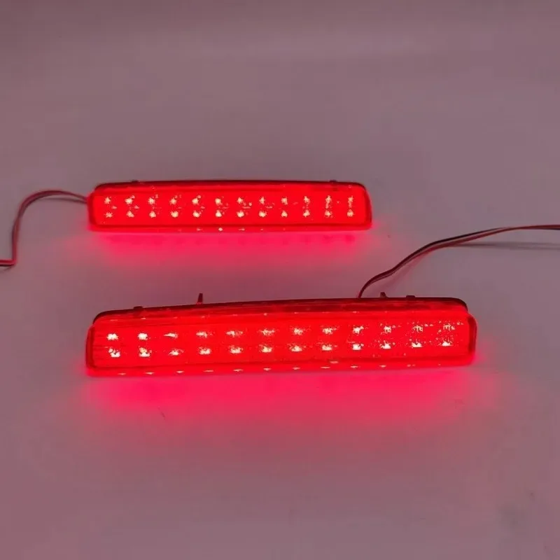 

Pkx For 1pcs Toyota Prius V 2012-2017 Scion tC 2014-2016 Pair Rear Bumper Reflector Red LED Brake Stop Light Lamp